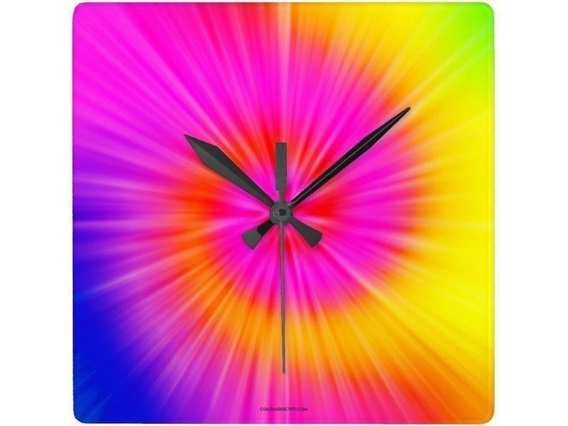 Kitchen Wall Clocks with Colorful Prints, Inspirational Quotes & Funny Quotes from COLORADDICTED.COM