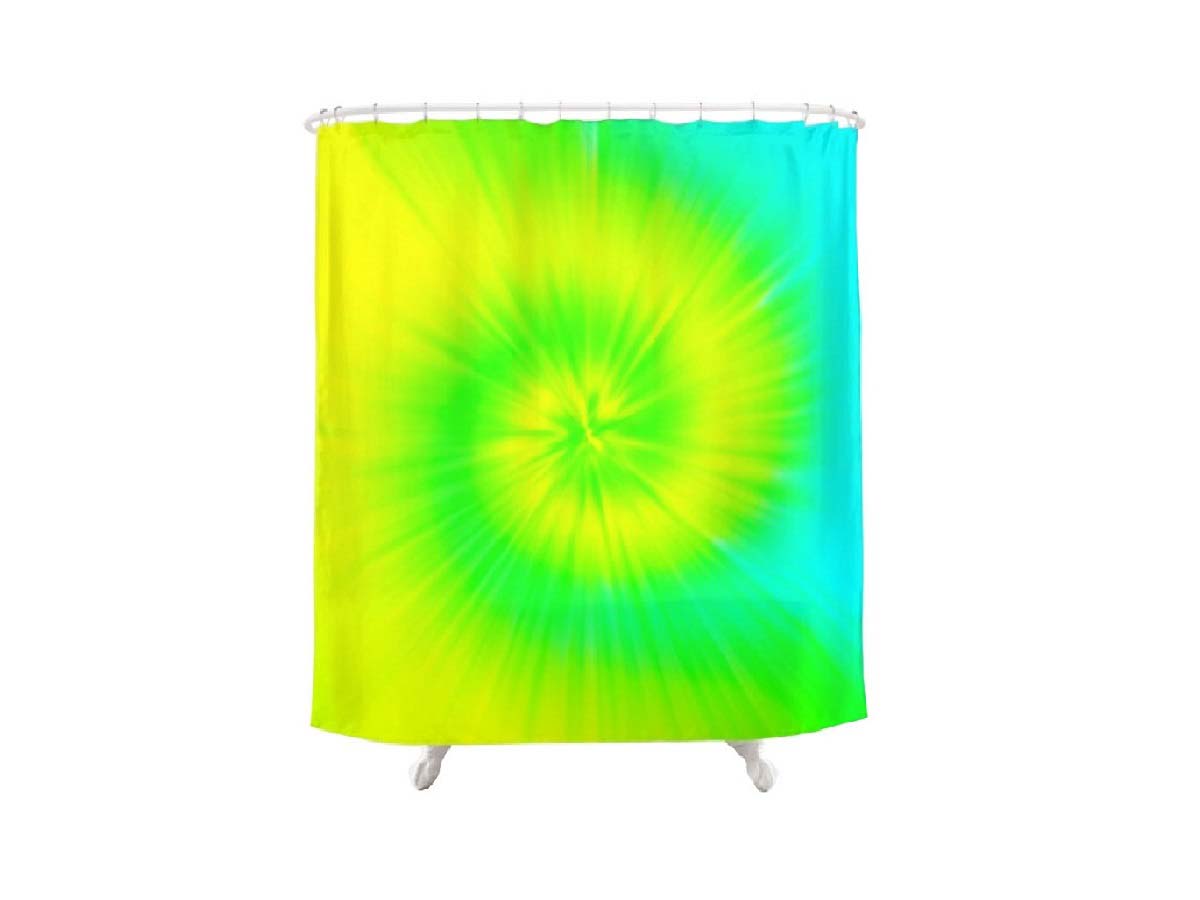 6-Tie_Dye_Shower_Curtains_Greens_Yellows_Turquoises_front_COLORADDICTED.COM