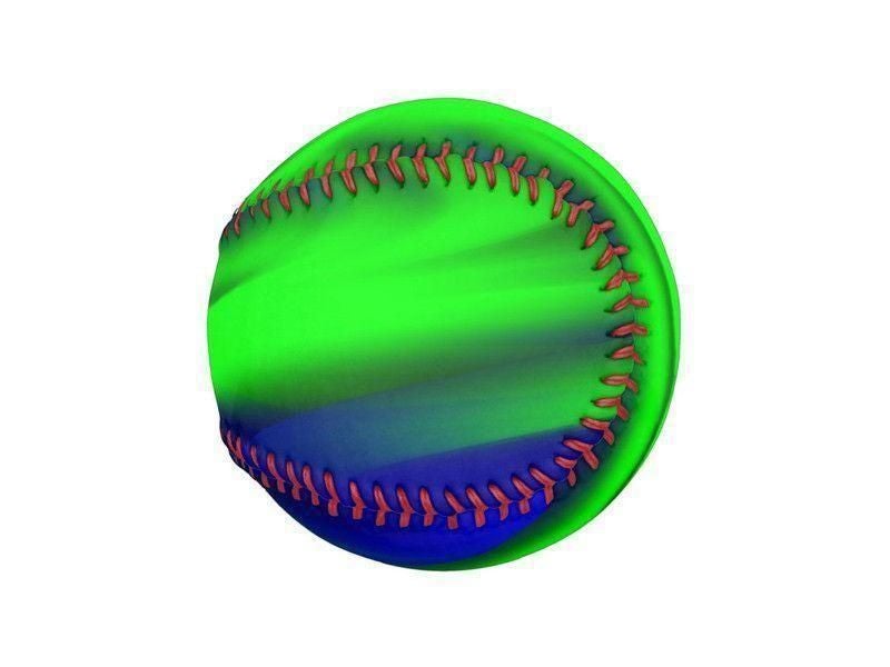 Baseballs-DREAM PATH Baseballs-Blues &amp; Greens-from COLORADDICTED.COM-
