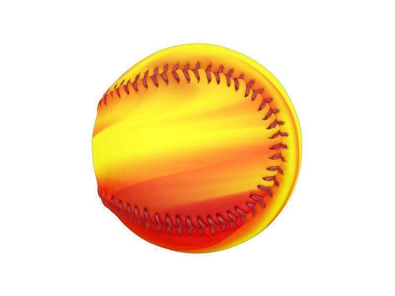Baseballs-DREAM PATH Baseballs-Reds &amp; Oranges &amp; Yellows-from COLORADDICTED.COM-