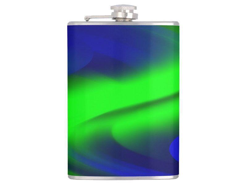 Hip Flasks-DREAM PATH Hip Flasks-Blues &amp; Greens-from COLORADDICTED.COM-