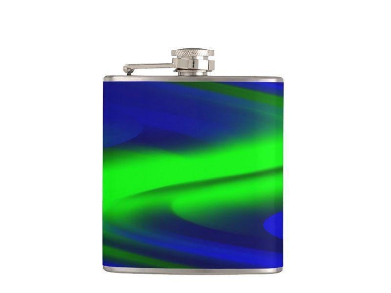 Hip Flasks-DREAM PATH Hip Flasks-Blues &amp; Greens-from COLORADDICTED.COM-