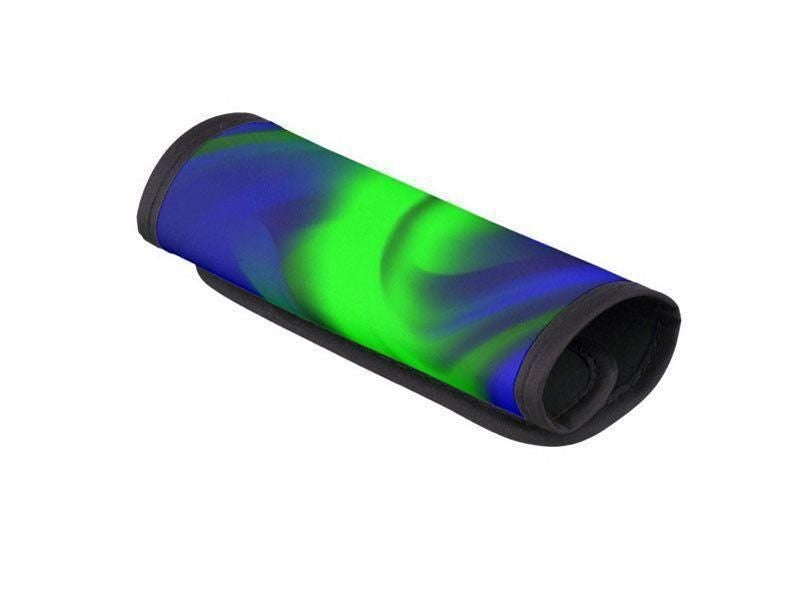 Luggage Handle Wraps-DREAM PATH Luggage Handle Wraps-Blues & Greens-from COLORADDICTED.COM-