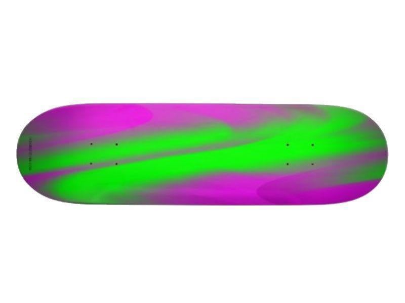 Skateboard Decks-DREAM PATH Skateboard Decks-Purples &amp; Greens-from COLORADDICTED.COM-
