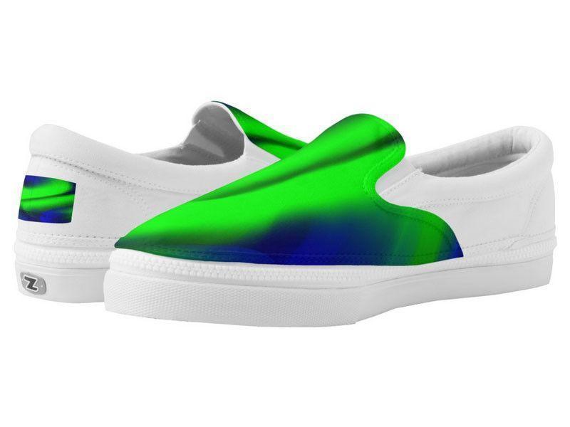 ZipZ Slip-On Sneakers-DREAM PATH ZipZ Slip-On Sneakers-Blues & Greens-from COLORADDICTED.COM-