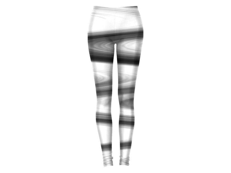 Leggings-MORE WAVY #1 Leggings-Grays &amp; White-from COLORADDICTED.COM-