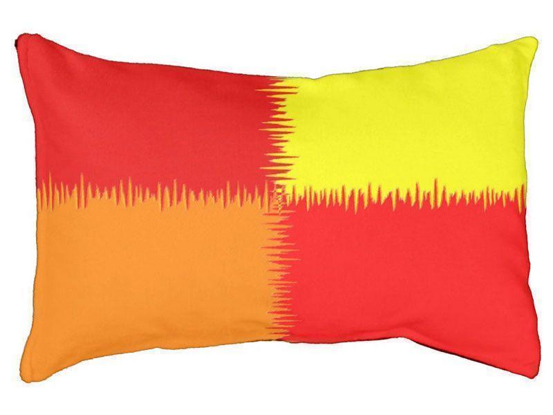 Dog Beds-QUARTERS Indoor/Outdoor Dog Beds-Reds, Orange &amp; Yellow-from COLORADDICTED.COM-