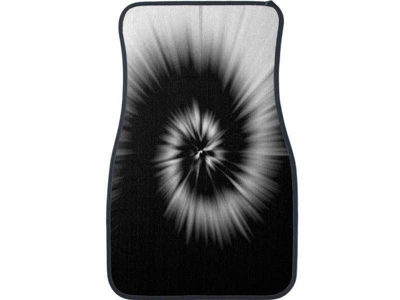 Car Mats-TIE DYE Car Mats Sets-Black & White-from COLORADDICTED.COM-