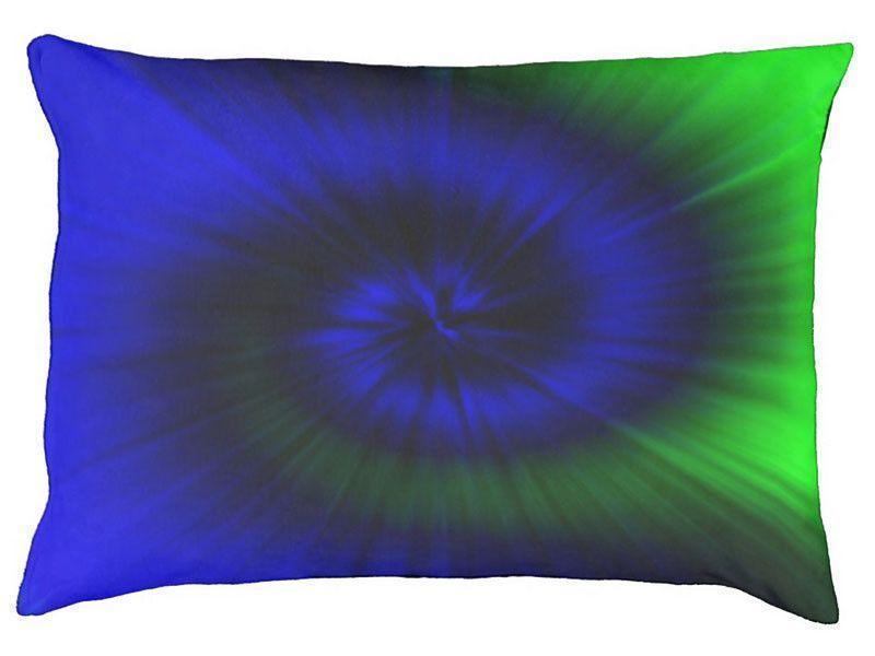 Dog Beds-TIE DYE Indoor/Outdoor Dog Beds-Blues &amp; Greens-from COLORADDICTED.COM-
