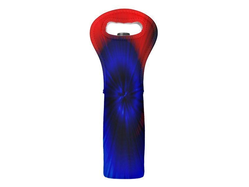 Wine Totes-TIE DYE Wine Totes-Blues &amp; Reds-from COLORADDICTED.COM-