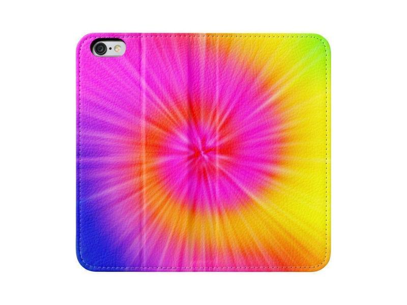 iPhone Wallets-TIE DYE iPhone Wallets-Rainbow Colors-from COLORADDICTED.COM-