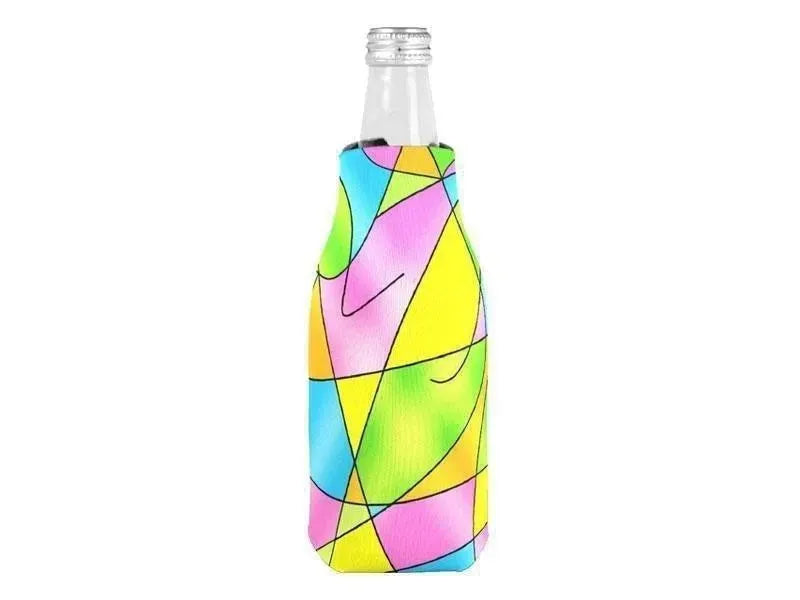 Bottle Cooler Sleeves with Colorful Prints, Inspirational Quotes & Funny Quotes from COLORADDICTED.COM