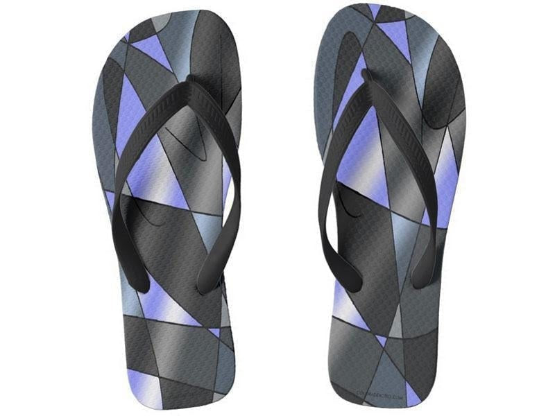 Wide Strap Flip Flops with Colorful Prints, Inspirational Quotes & Funny Quotes from COLORADDICTED.COM