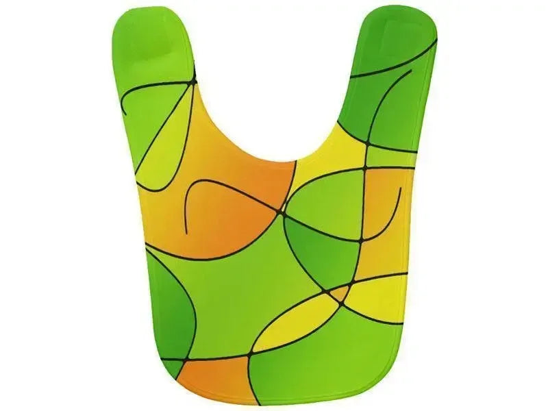 Baby Bibs-ABSTRACT CURVES #1 Baby Bibs-from COLORADDICTED.COM-
