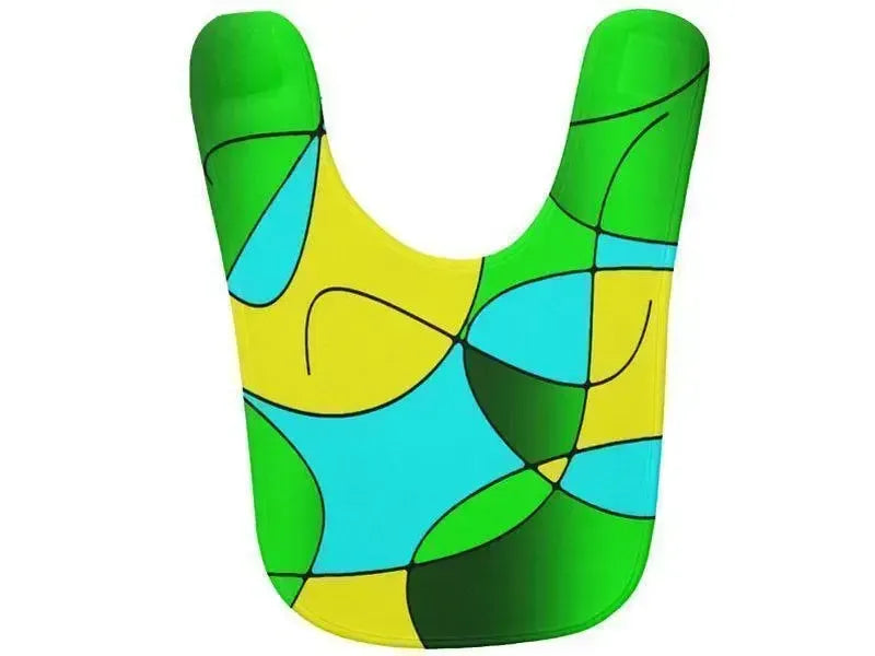 Baby Bibs-ABSTRACT CURVES #1 Baby Bibs-from COLORADDICTED.COM-