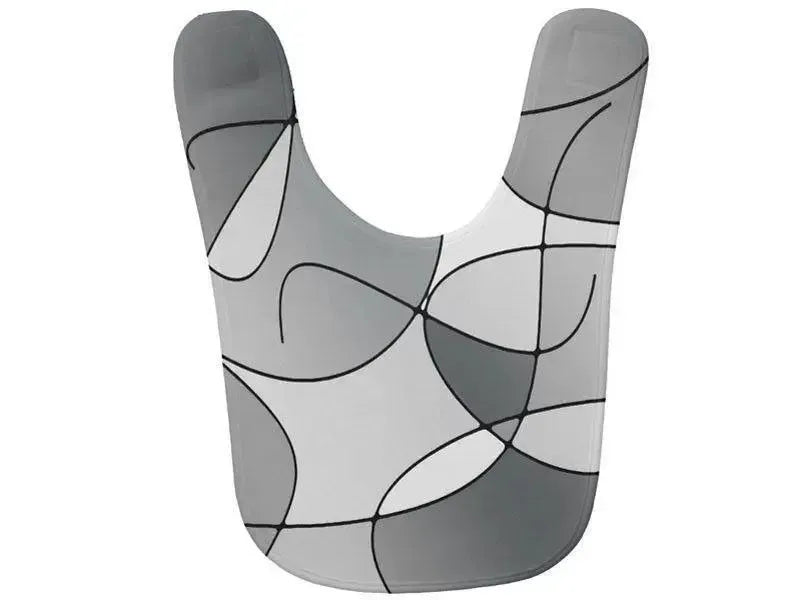 Baby Bibs-ABSTRACT CURVES #1 Baby Bibs-from COLORADDICTED.COM-