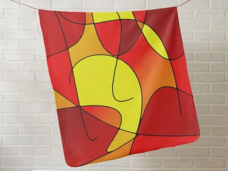 Baby Blankets-ABSTRACT CURVES #1 Baby Blankets-from COLORADDICTED.COM-
