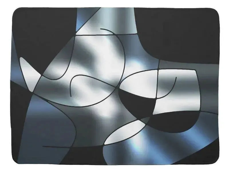 Baby Blankets-ABSTRACT CURVES #1 Baby Blankets-from COLORADDICTED.COM-