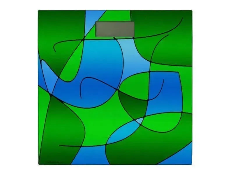 Bathroom Scales-ABSTRACT CURVES #1 Bathroom Scales-from COLORADDICTED.COM-
