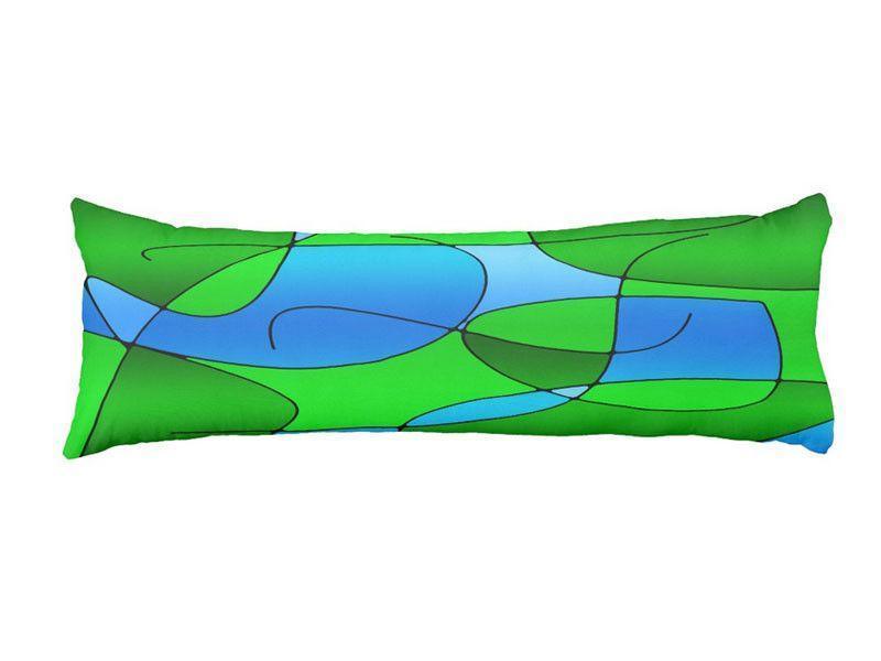 Body Pillows - Dakimakuras-ABSTRACT CURVES #1 Body Pillows - Dakimakuras-from COLORADDICTED.COM-