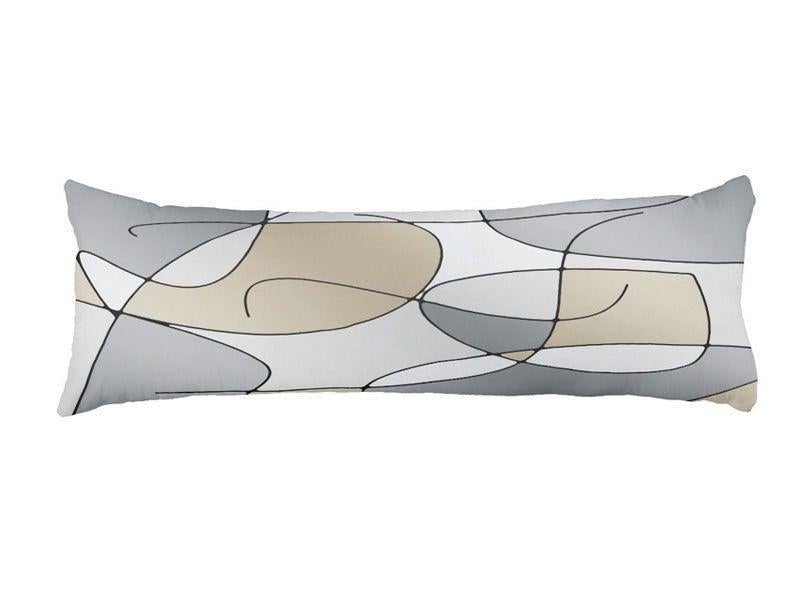 Body Pillows - Dakimakuras-ABSTRACT CURVES #1 Body Pillows - Dakimakuras-from COLORADDICTED.COM-