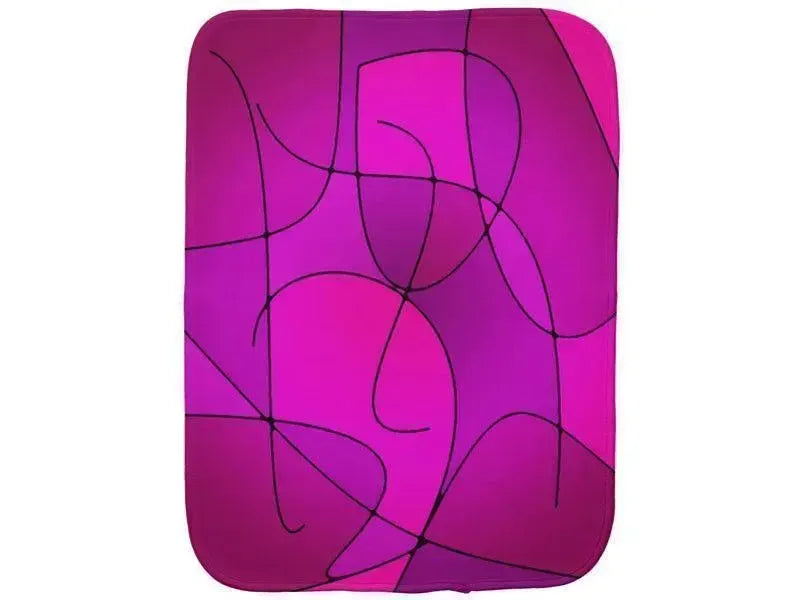 Burp Cloths-ABSTRACT CURVES #1 Burp Cloths-from COLORADDICTED.COM-