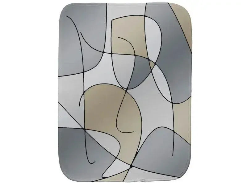 Burp Cloths-ABSTRACT CURVES #1 Burp Cloths-from COLORADDICTED.COM-