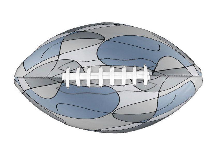Footballs-ABSTRACT CURVES #1 Footballs & Mini Footballs-from COLORADDICTED.COM-