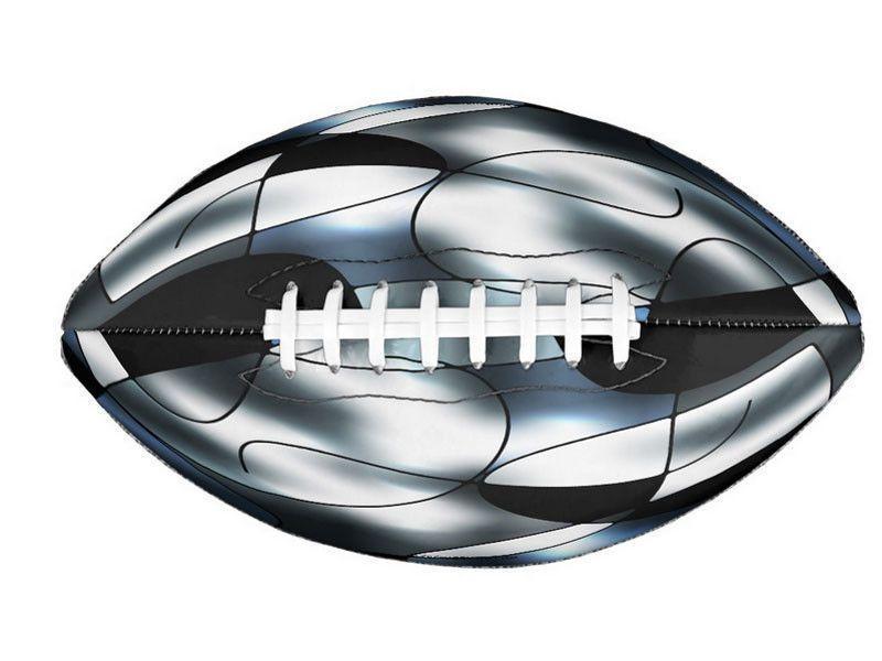 Footballs-ABSTRACT CURVES #1 Footballs & Mini Footballs-from COLORADDICTED.COM-