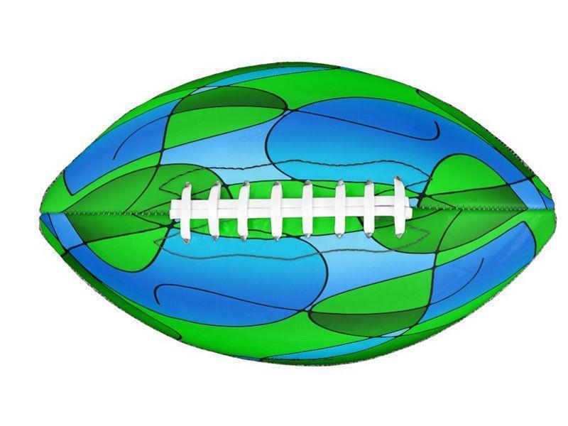 Footballs-ABSTRACT CURVES #1 Footballs & Mini Footballs-from COLORADDICTED.COM-