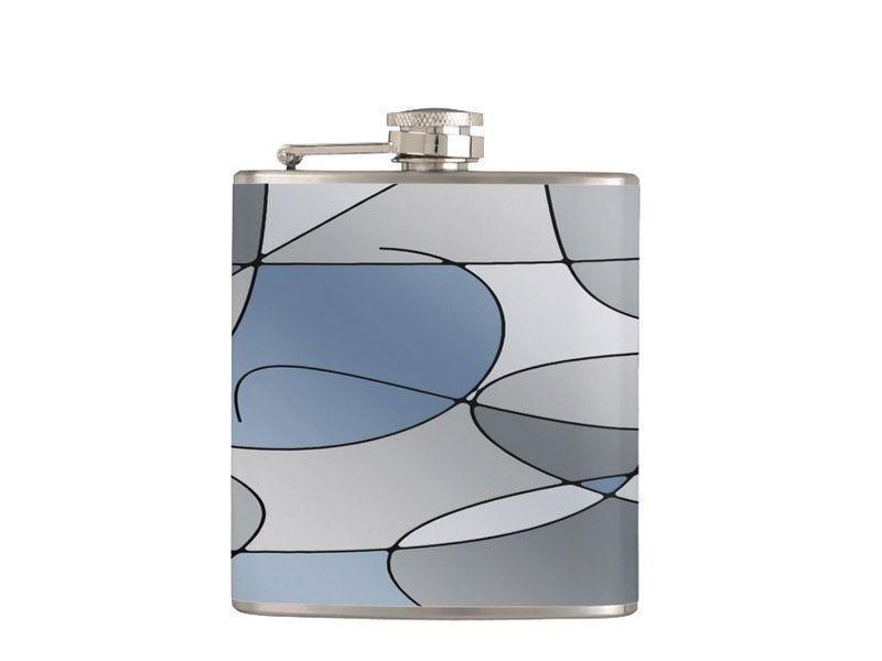 Hip Flasks-ABSTRACT CURVES #1 Hip Flasks-from COLORADDICTED.COM-