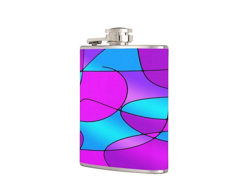 Hip Flasks-ABSTRACT CURVES #1 Hip Flasks-from COLORADDICTED.COM-