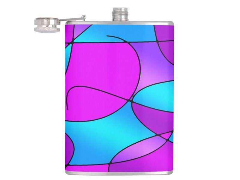 Hip Flasks-ABSTRACT CURVES #1 Hip Flasks-from COLORADDICTED.COM-