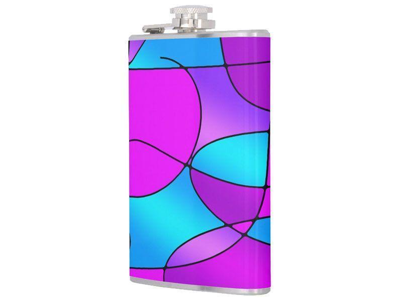 Hip Flasks-ABSTRACT CURVES #1 Hip Flasks-from COLORADDICTED.COM-