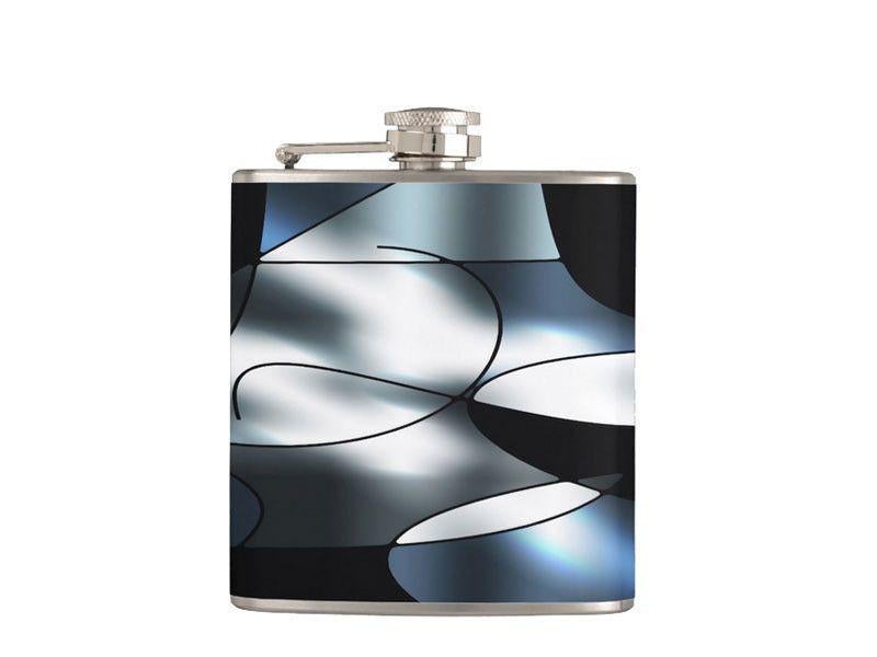 Hip Flasks-ABSTRACT CURVES #1 Hip Flasks-from COLORADDICTED.COM-