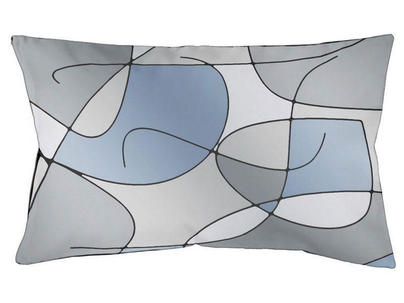 Dog Beds-ABSTRACT CURVES #1 Indoor/Outdoor Dog Beds-Grays-from COLORADDICTED.COM-