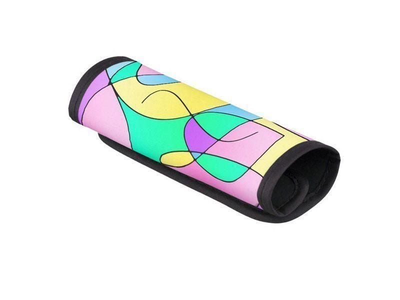 Luggage Handle Wraps-ABSTRACT CURVES #1 Luggage Handle Wraps-from COLORADDICTED.COM-