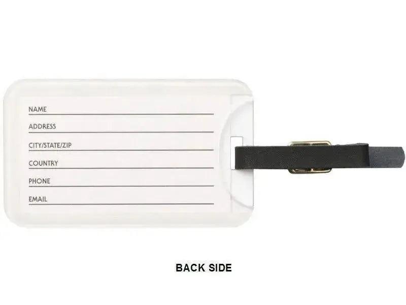 Luggage Tags-ABSTRACT CURVES #1 Luggage Tags-from COLORADDICTED.COM-