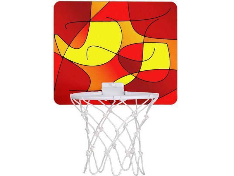 Mini Basketball Hoops-ABSTRACT CURVES #1 Mini Basketball Hoops-from COLORADDICTED.COM-