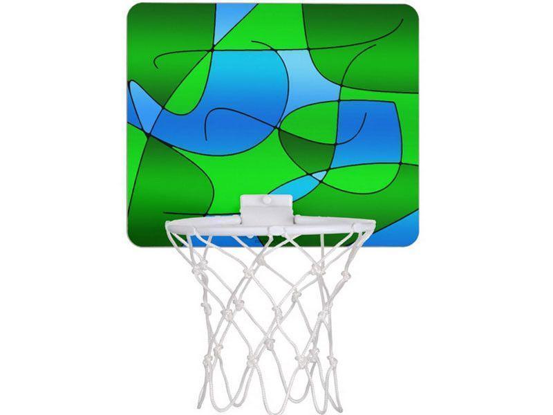 Mini Basketball Hoops-ABSTRACT CURVES #1 Mini Basketball Hoops-from COLORADDICTED.COM-