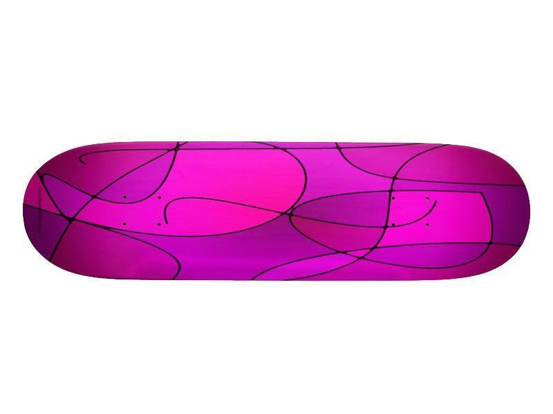 Skateboards-ABSTRACT CURVES #1 Skateboards-from COLORADDICTED.COM-