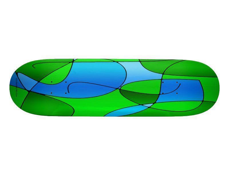 Skateboards-ABSTRACT CURVES #1 Skateboards-from COLORADDICTED.COM-