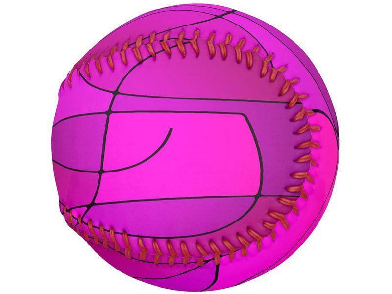 Softballs-ABSTRACT CURVES #1 Softballs-Purples &amp; Fuchsias &amp; Magentas-from COLORADDICTED.COM-
