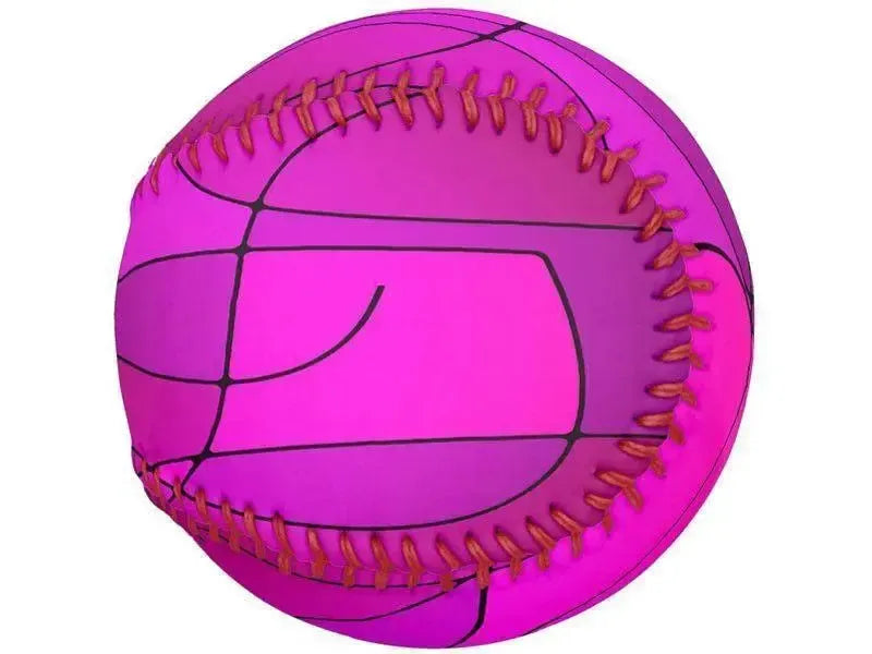 Softballs-ABSTRACT CURVES #1 Softballs-Purples & Fuchsias & Magentas-from COLORADDICTED.COM-