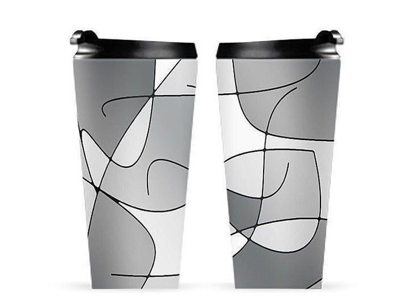 Travel Mugs-ABSTRACT CURVES #1 Travel Mugs-from COLORADDICTED.COM-