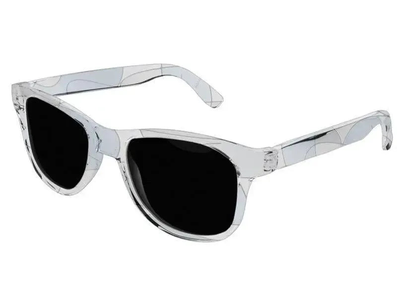 Wayfarer Sunglasses-ABSTRACT CURVES #1 Wayfarer Sunglasses (transparent background)-from COLORADDICTED.COM-