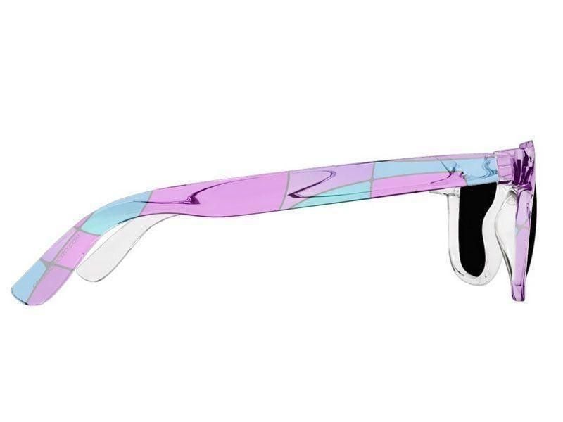 Wayfarer Sunglasses-ABSTRACT CURVES #1 Wayfarer Sunglasses (transparent background)-from COLORADDICTED.COM-