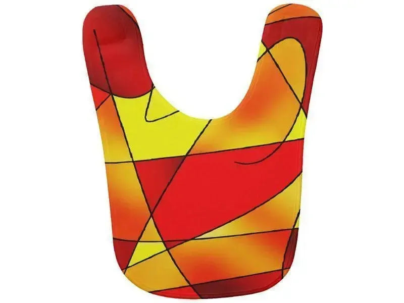 Baby Bibs-ABSTRACT CURVES #2 Baby Bibs-from COLORADDICTED.COM-