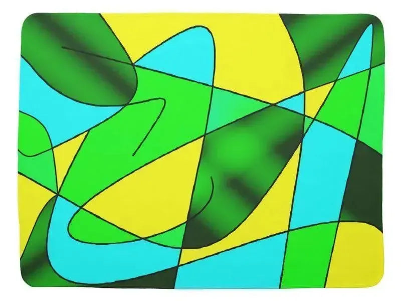 Baby Blankets-ABSTRACT CURVES #2 Baby Blankets-from COLORADDICTED.COM-