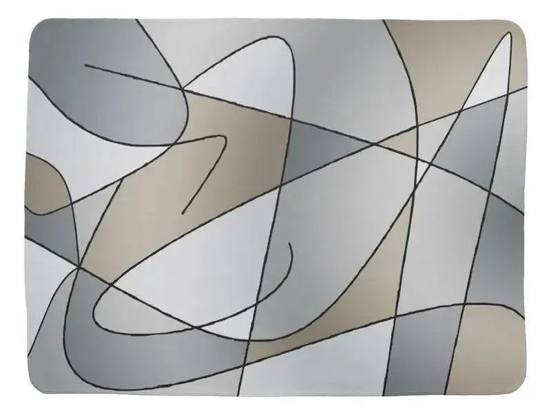 Baby Blankets-ABSTRACT CURVES #2 Baby Blankets-from COLORADDICTED.COM-